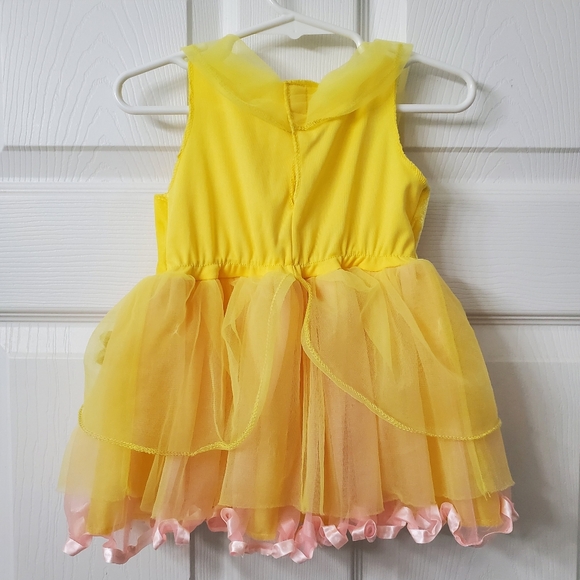 Disney Baby Princess Belle Costume Dress Size 12 -18 months - Picture 2 of 4